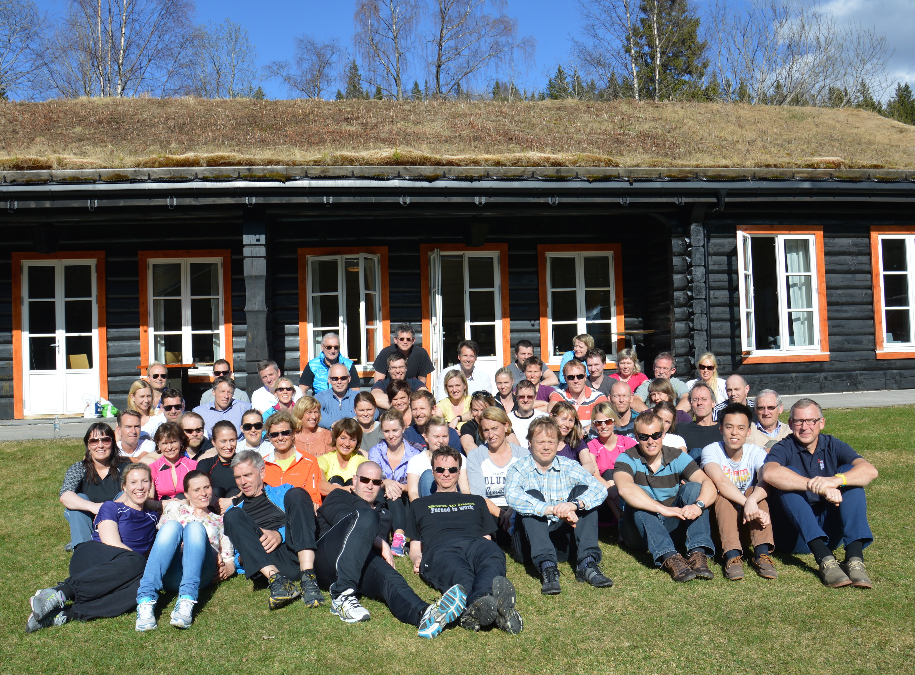 Picture of all the participants at the Kleivstua seminar.