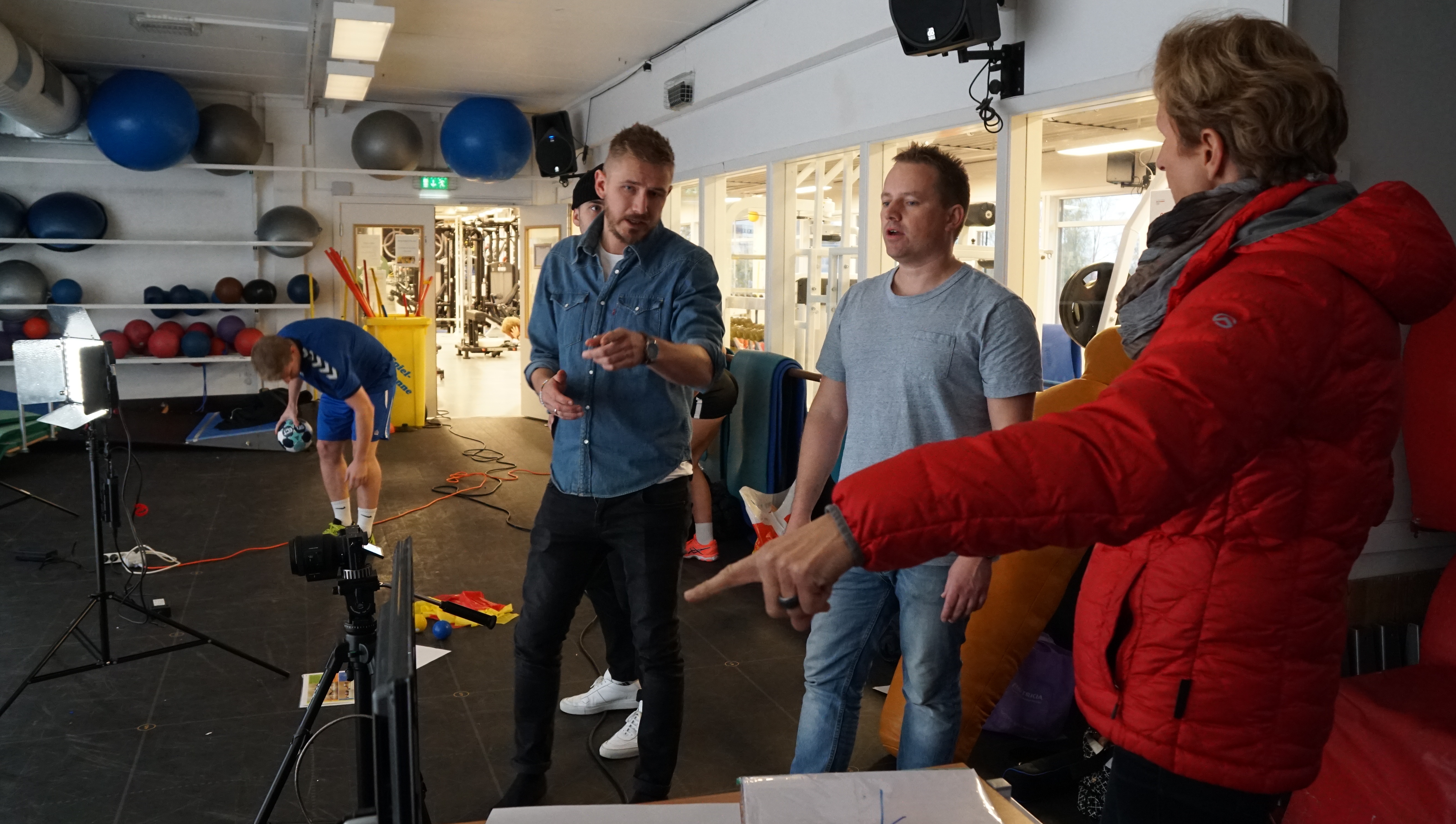 From a film day with team Fit to Play.
